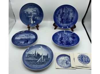 5 Collectible Plates ~ Royal Copenhagen, Bing & Grondahl & More ~