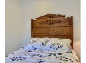 19th Century Vintage Oak Bedstead