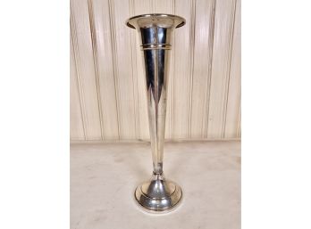 20th Century Lunt Sterling Silver Trumpet Base, Marked