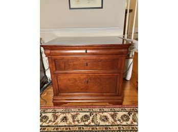 Mahogany Two Drawer FIle Cabinets