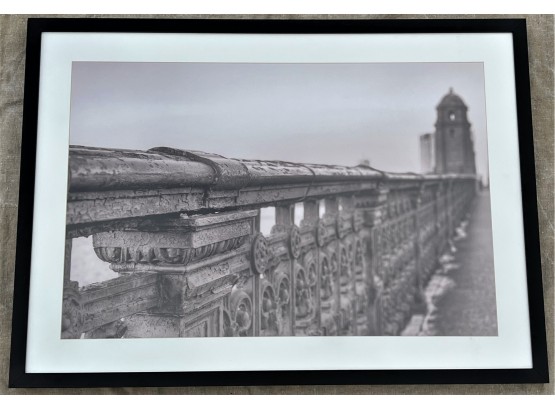 J. C. FINDLEY (20th C) LARGE FORMAT PHOTOGRAPH OF BOSTON'S SALT AND PEPPER BRIDGE
