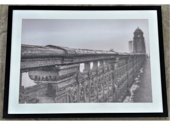 J. C. FINDLEY (20th C) LARGE FORMAT PHOTOGRAPH OF BOSTON'S SALT AND PEPPER BRIDGE