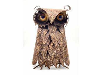 Tin Metal Owl
