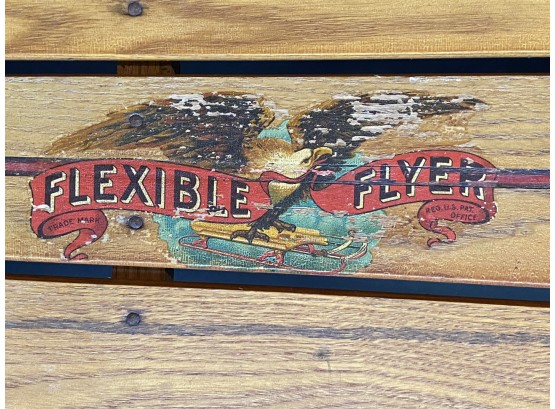 Incredible Authentic Flexible Flyer Sled, Airline Pursuit #47