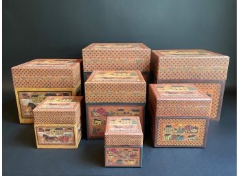 The Christmas Village, Nesting Boxes By Bob's Boxes