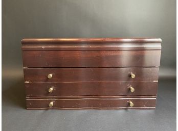 A Substantial Vintage Jewelry Chest