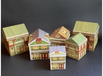 Christmas Village Gift Boxes, A Different Grouping