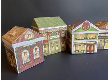 Christmas Village Gift Boxes, 2 Of 3