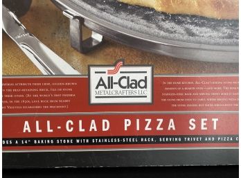 New/Unused All-Clad Pizza Set