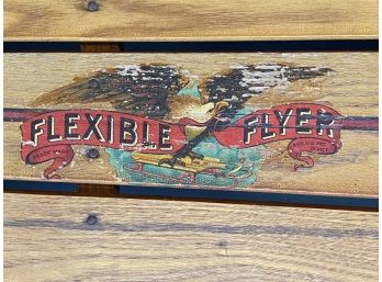 Incredible Authentic Flexible Flyer Sled, Airline Pursuit #47
