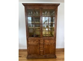 The Sterling Collection Armoire Bar 50x27x90' This Is One SOLID Piece, Does Not Split, Sold EMPTY