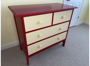 Red And Yellow Dresser By Maine Cottage Furniture 40x20x36'
