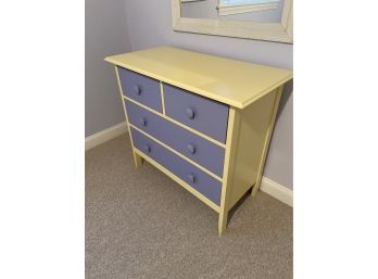 Yellow And Blue Dresser By Maine Cottage Furniture 40x20x36'