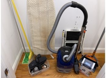 Miele Vacuum Step Stool Ironing Board Swiffer Broom Dustpan