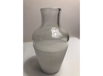 Small Hand Made Glass Vase