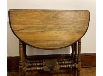 Nice Double Gate Leg Table Solid Maple Wood