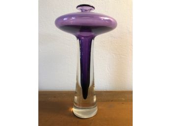 Purple Vase/oil Lamp