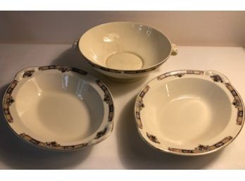 Three Serving Bowls And A Platter Taylor Smith And More