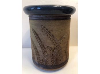 Pottery Wine Cooler Signed