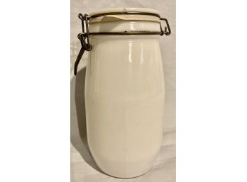 Spring Top Milk Glass Canning Jar 1.5L
