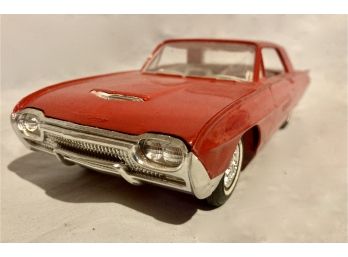 1963 Red Thunderbird Promo Built Kit 1/25 Scale