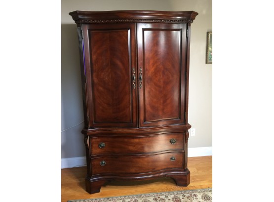 Beautiful Large TV Cabinet / Storage Cabinet By Wilshire Place By Broadmoore MANY Uses - Bar ? Clothing ?