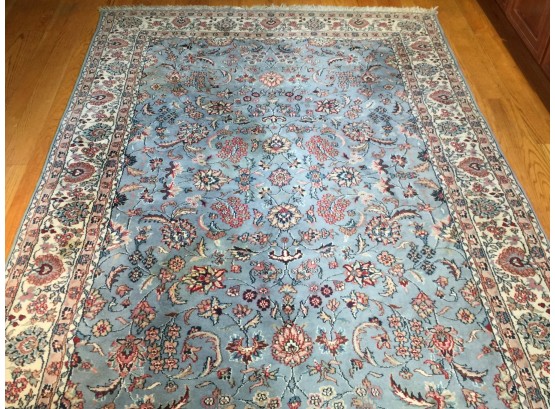 Beautiful Large Handmade Oriental Style Rug - 68' X 112' - Purchased At Kaoud Oriental Rugs - 5.6 X 9.3