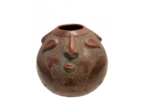 Amazonian Pottery Art Vase.
