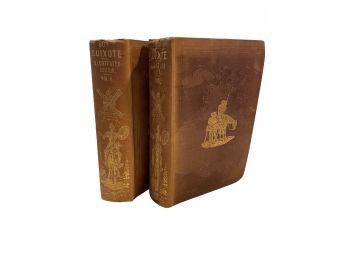 Antique 1842 Don Quixote In 2 Volumes.
