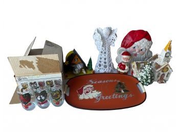 Collection Of Vintage Christmas Collectibles