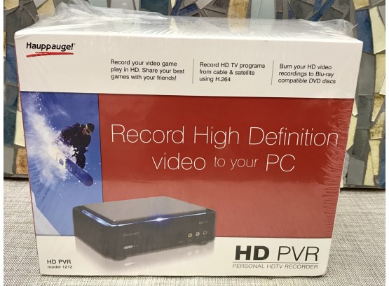 New In Box HAUPPAUGE HD PVR  PERSONAL HDTV RECORDER