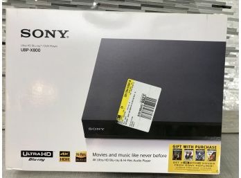 SONY UBP-X800 Ultra HD Blu-Ray /DVD Player