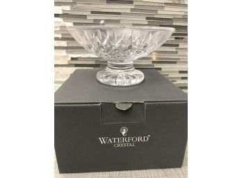 WATERFORD CRYSTAL GLENMEDE FOOTED BOWL
