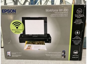 EPSON Workforce WF-100 Mobile Printer