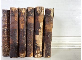 Late 1700's - Voltaire - Text In French - Leather Bound  Small Pocket Books