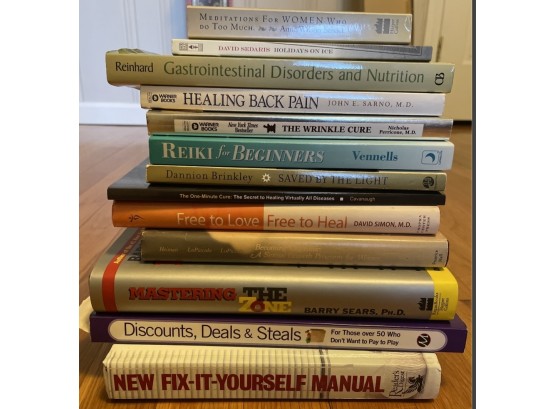 Lot Of Health Minded Books