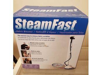 NIB SteamFast Fabric Steamer- Easy Way To Remove Fabric Wrinkles Model SF- 407