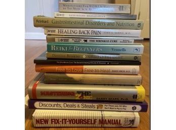 Lot Of Health Minded Books