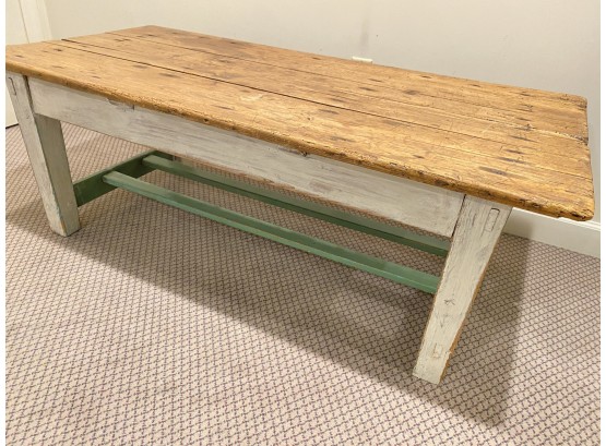 Vintage Reclaimed Wood  Coffee Table - 53'w X 25'd X 19'h