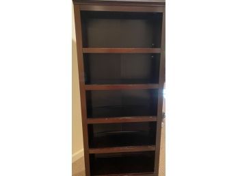A Contemporary 5 Shelves Bookcase  - 30.5'w X 12'd X 72'H