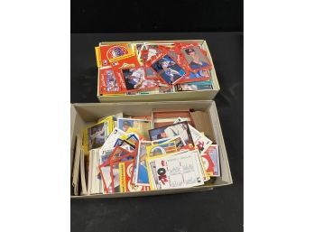 Two Boxes Of Baseball Cards.