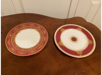 Minton & Wedgwood Bone China Plates Made In England