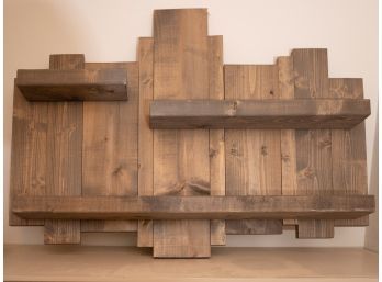 Wooden Wall Shelf