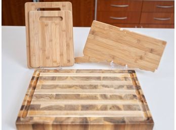 Four Wooden Cutting Boards