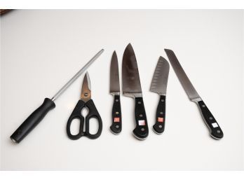 Assorted Wusthof Chefs Knives