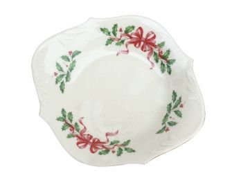 Pretty  Holiday Accent Lenox Candy Dish
