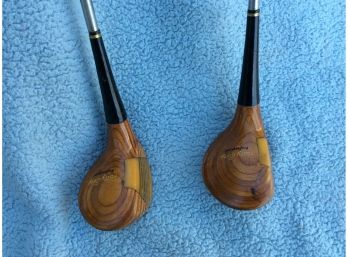 Vintage Patty Berg Professional  #3 And #5 Woods