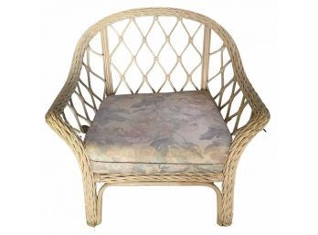 Vintage Boho Rattan Chair