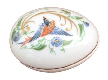 Vintage Porcelain Limoges Egg Castel France