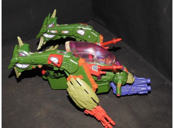 1993 Exo Squad Battle Vehicle Toy With Figure